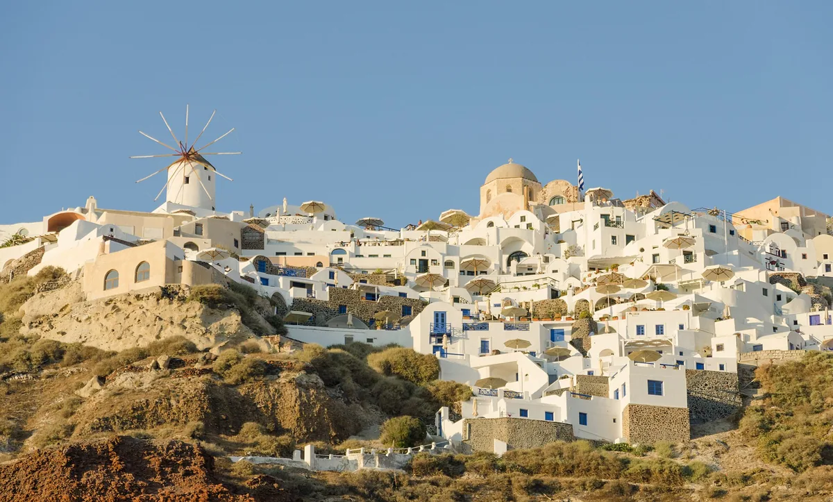 Santorini to Rhodes