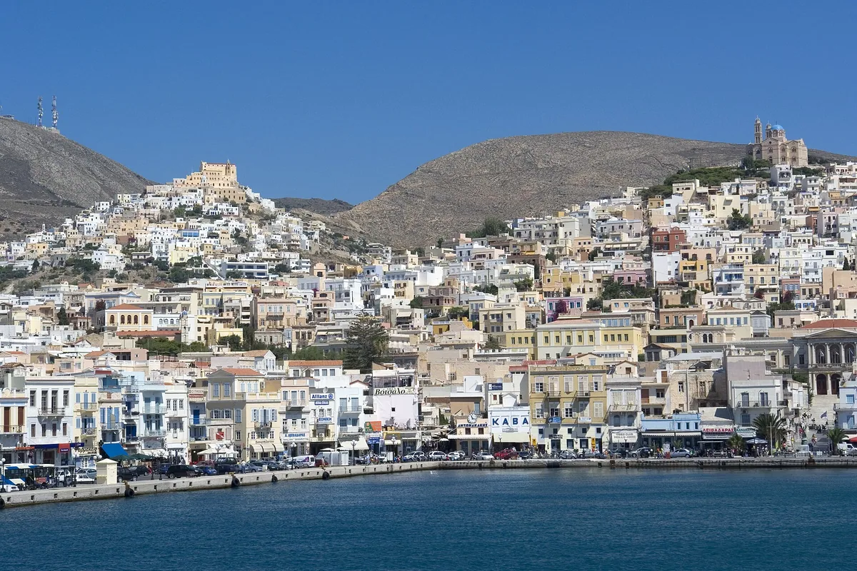 Syros to Santorini