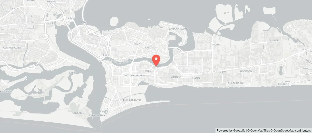 Addax/Sandfill/Maroko (Victoria Island) to Alluvia Marine/Afisco (Lekki Phase 1)