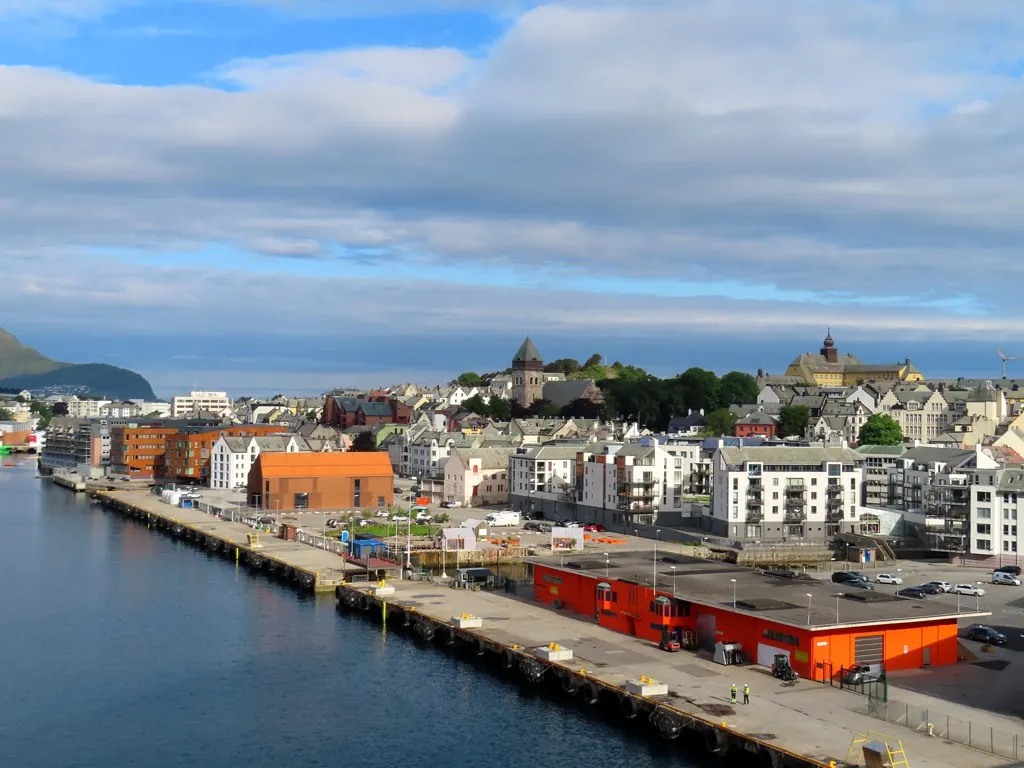 Ålesund hurtigbåtkai Langevåg to Langevåg hurtigbåtkai
