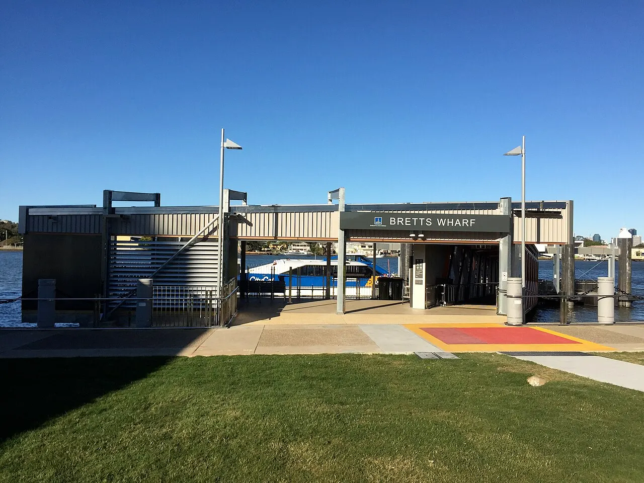 Bretts Wharf ferry terminal to Apollo Road ferry terminal