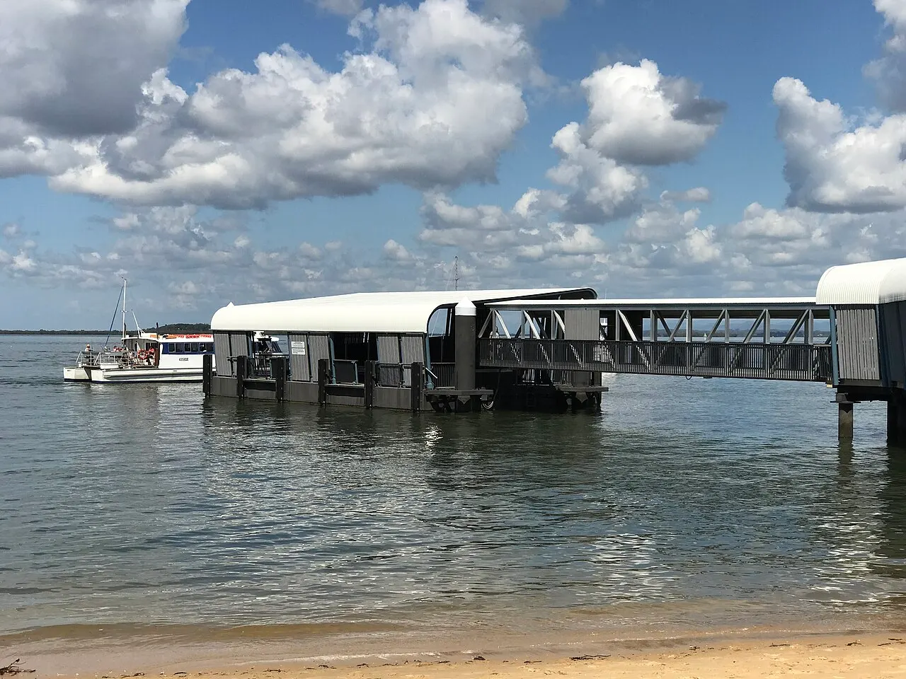 Coochiemudlo Island ferry terminal to Victoria Point Jetty ferry terminal