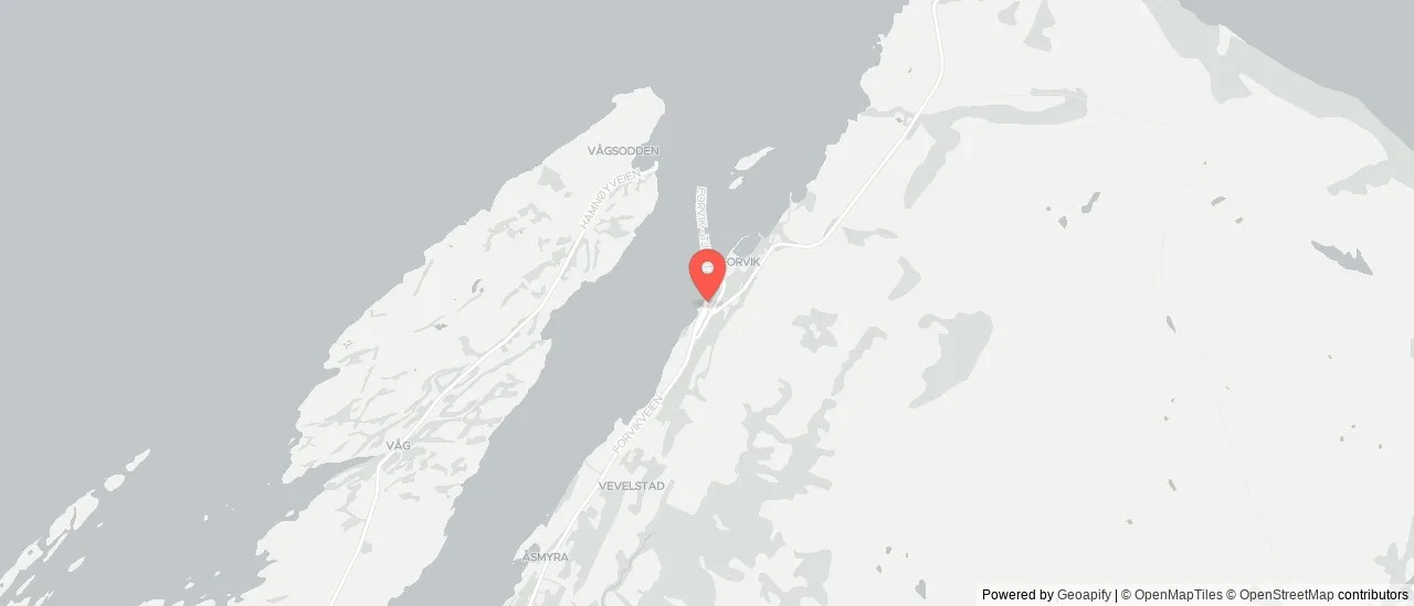 Forvik ferjekai to Vågsodden ferjekai