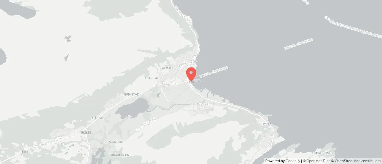 Hareid ferjekai to Sulesund ferjekai