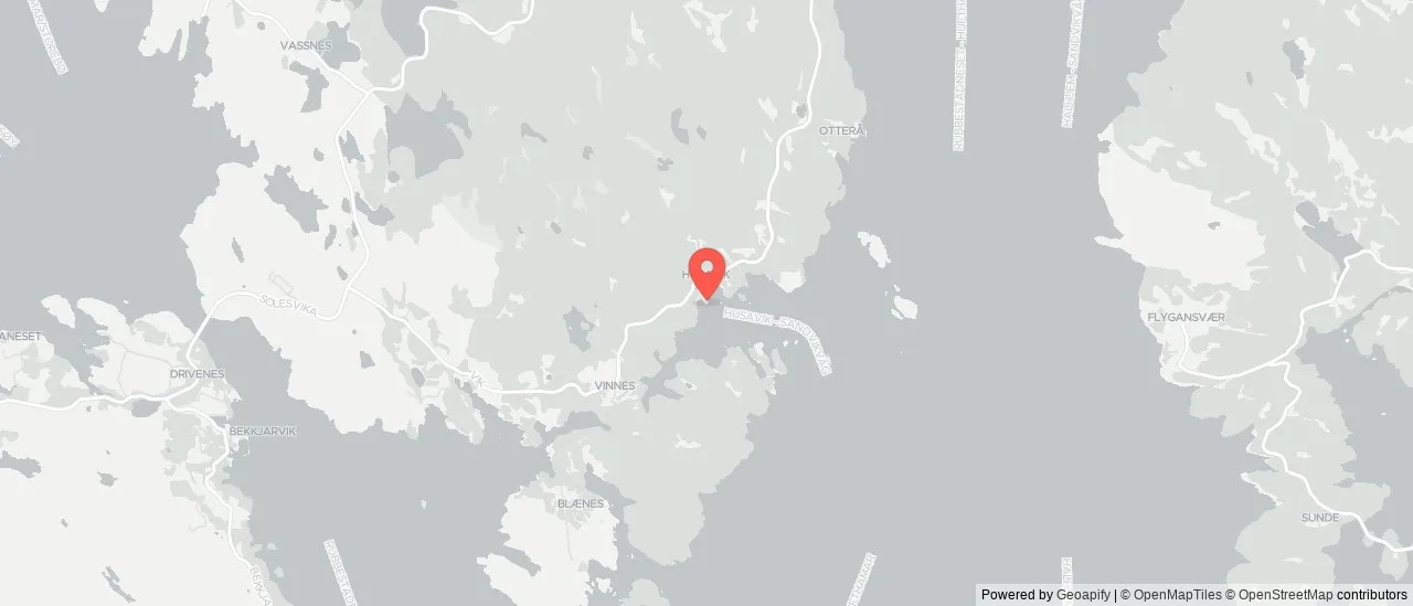 Husavik ferjekai to Sandvikvåg ferjekai