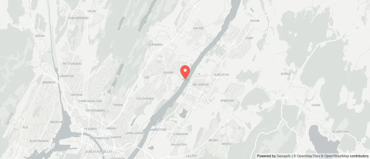 Lisleby fergeleie to Sellebakk fergeleie
