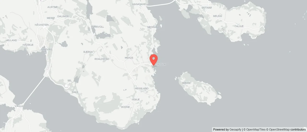 Østhusvik hurtigbåtkai to Talgje hurtigbåtkai
