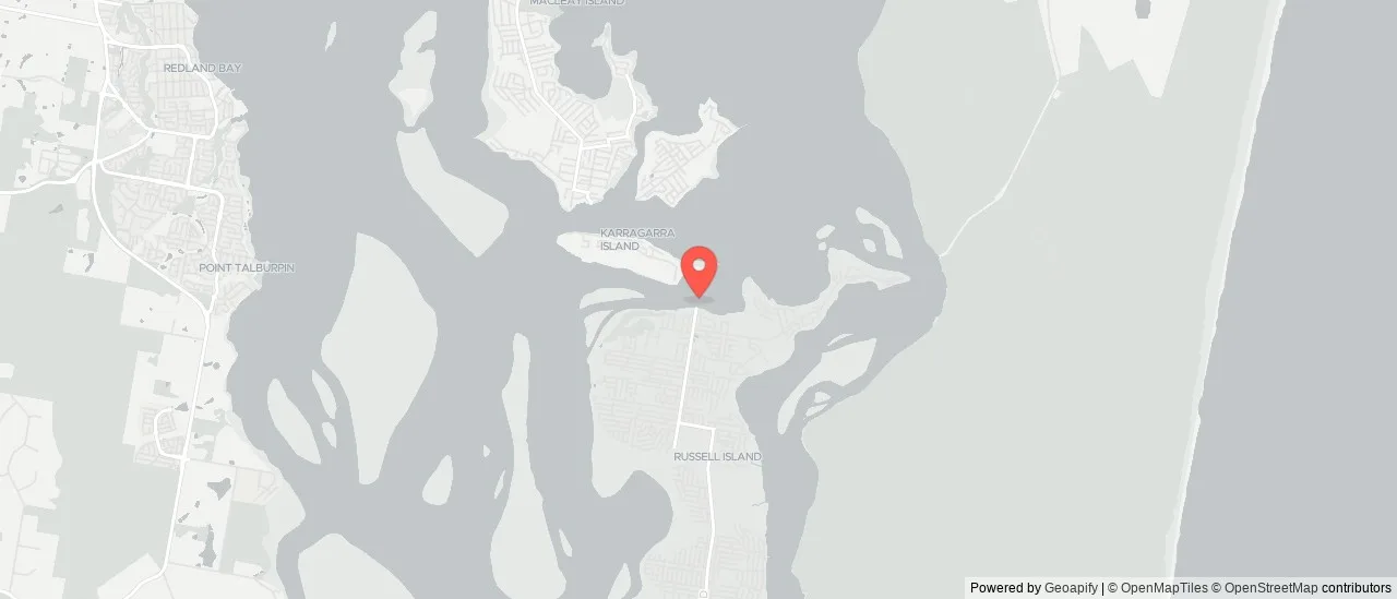 Russell Island, platform 2 to Redland Bay Marina, platform 4