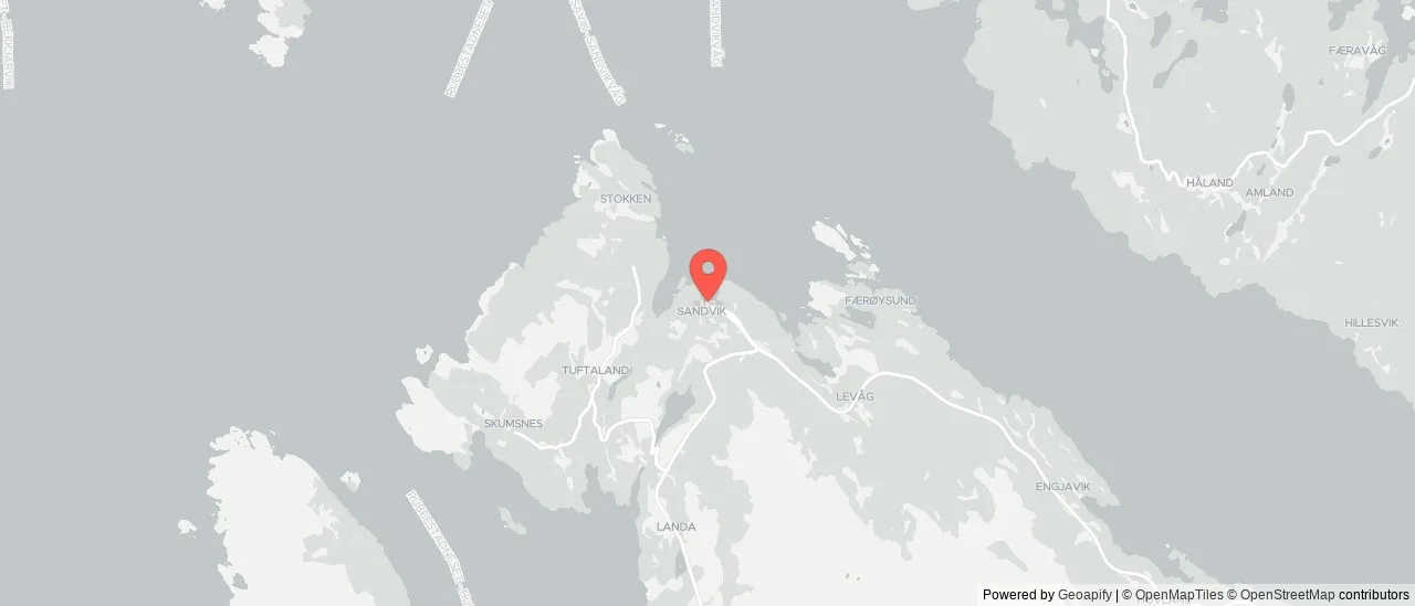 Sandvikvåg ferjekai to Husavik ferjekai