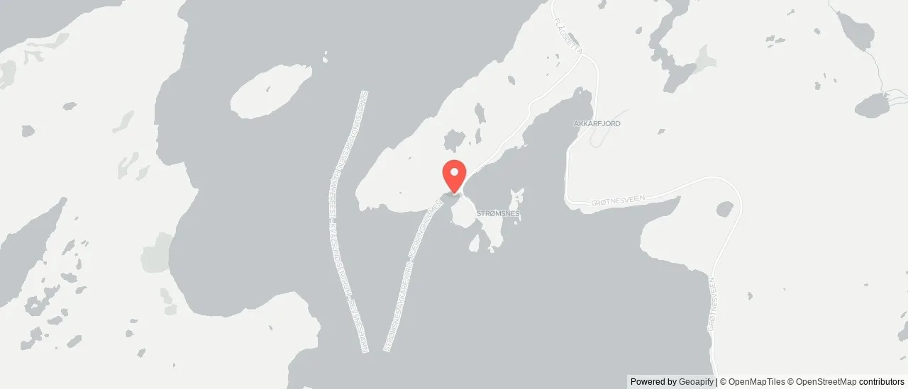 Strømsnes ferjekai Akkarfjord