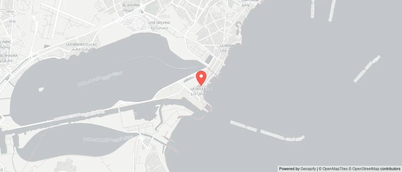 Tunis to Civitavecchia