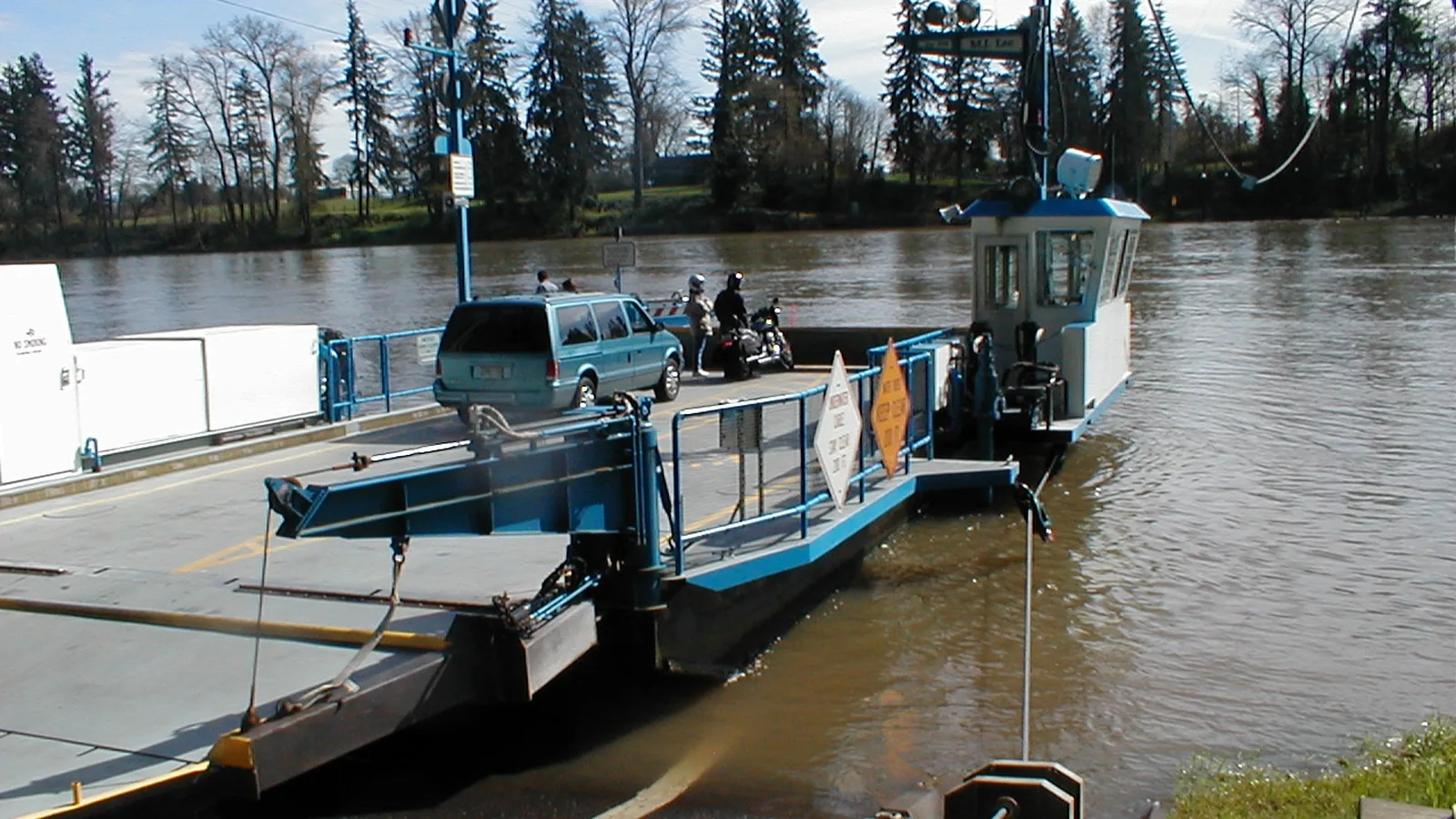 Oregon ferries and coast